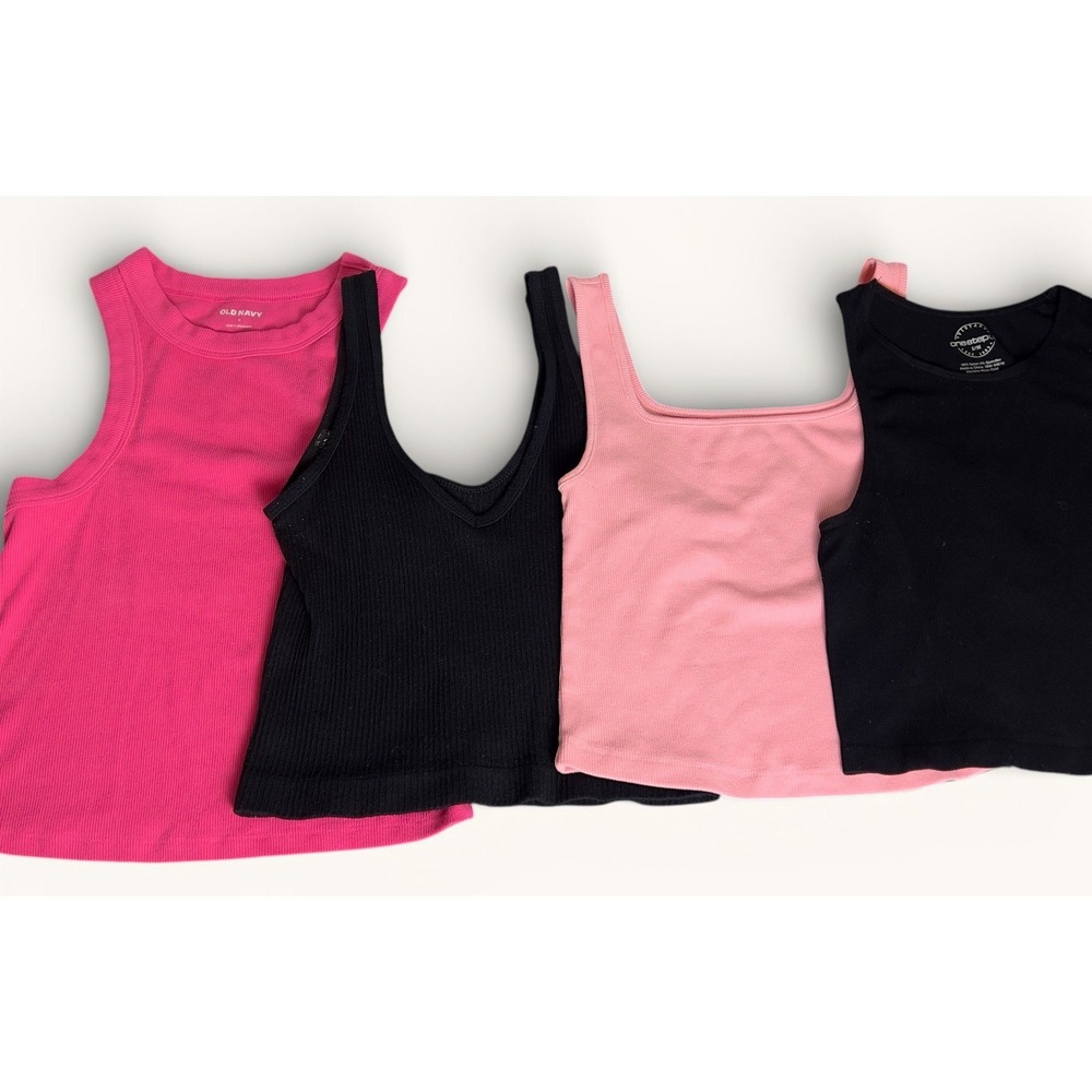 Womens Ribbed Tank Top Lot S M L Old Navy Urban Outfitters Summer Bundle